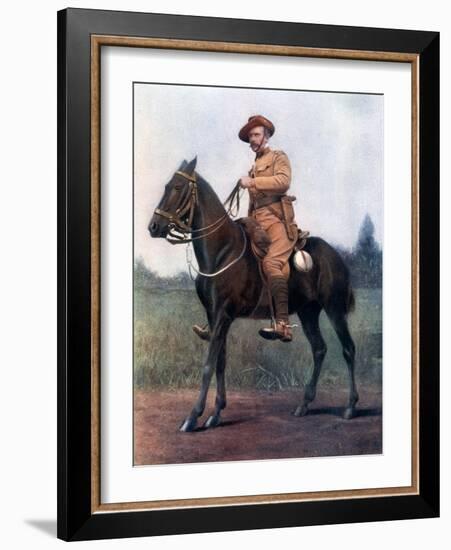 Lieutenant-Colonel Edward Bethune, Commanding Bethune's Mounted Infantry, 1902-Earl de la Warr-Framed Giclee Print