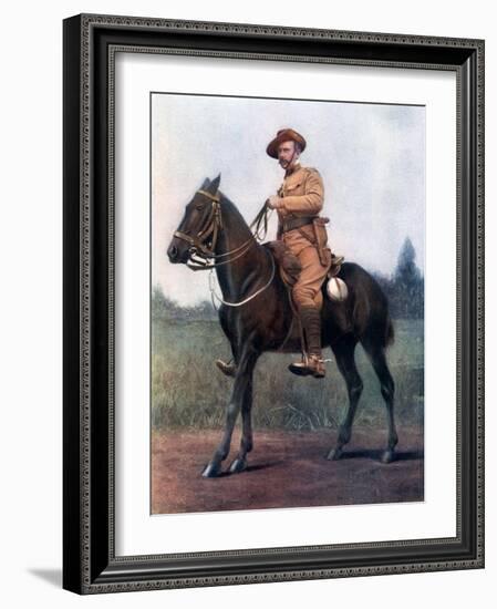 Lieutenant-Colonel Edward Bethune, Commanding Bethune's Mounted Infantry, 1902-Earl de la Warr-Framed Giclee Print