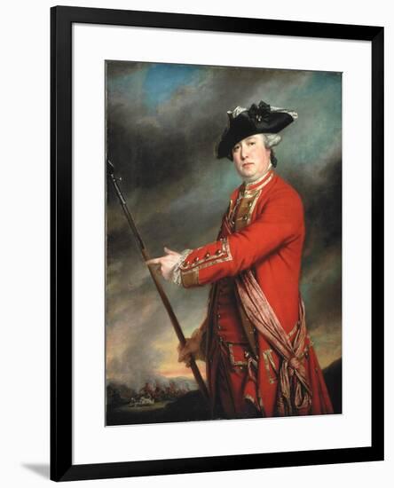 Lieutenant Colonel Francis Smith (1723-91) 1764-Francis Cotes-Framed Giclee Print