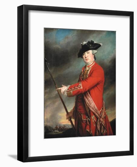 Lieutenant Colonel Francis Smith (1723-91) 1764-Francis Cotes-Framed Premium Giclee Print