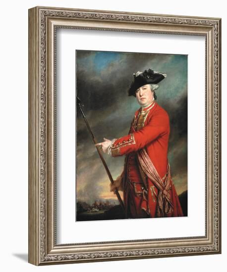 Lieutenant Colonel Francis Smith (1723-91) 1764-Francis Cotes-Framed Giclee Print