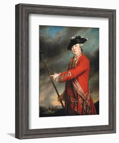 Lieutenant Colonel Francis Smith (1723-91) 1764-Francis Cotes-Framed Giclee Print