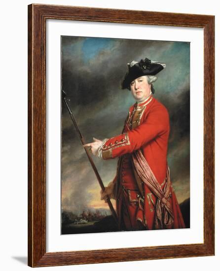 Lieutenant Colonel Francis Smith (1723-91) 1764-Francis Cotes-Framed Giclee Print