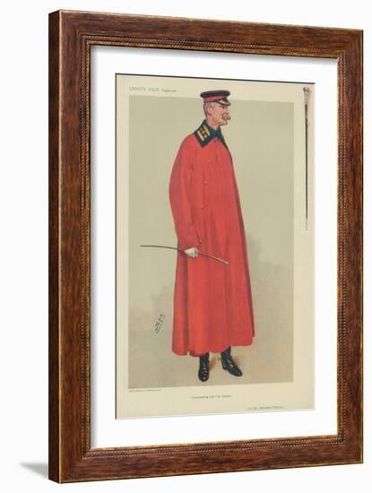 Lieutenant-Colonel John Anstruther-Thomson-Sir Leslie Ward-Framed Giclee Print