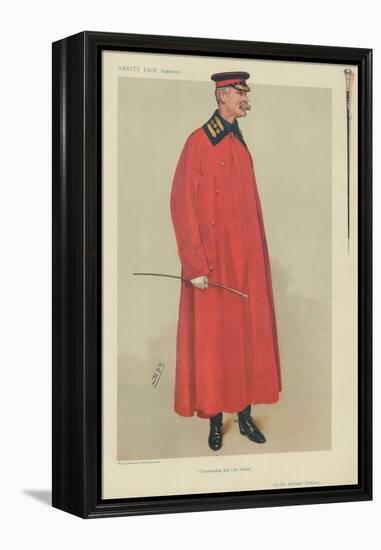 Lieutenant-Colonel John Anstruther-Thomson-Sir Leslie Ward-Framed Premier Image Canvas