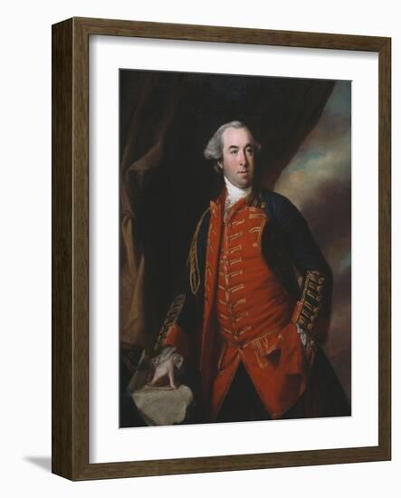 Lieutenant Colonel William Phillips (1731-81) 1764-Francis Cotes-Framed Premium Giclee Print