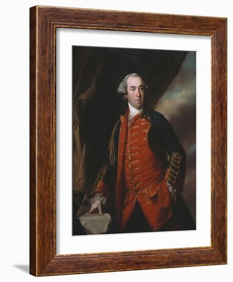 Lieutenant Colonel William Phillips (1731-81) 1764-Francis Cotes-Framed Premium Giclee Print