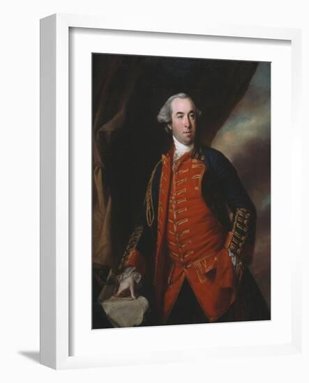 Lieutenant Colonel William Phillips (1731-81) 1764-Francis Cotes-Framed Premium Giclee Print