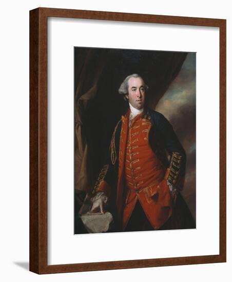 Lieutenant Colonel William Phillips (1731-81) 1764-Francis Cotes-Framed Premium Giclee Print