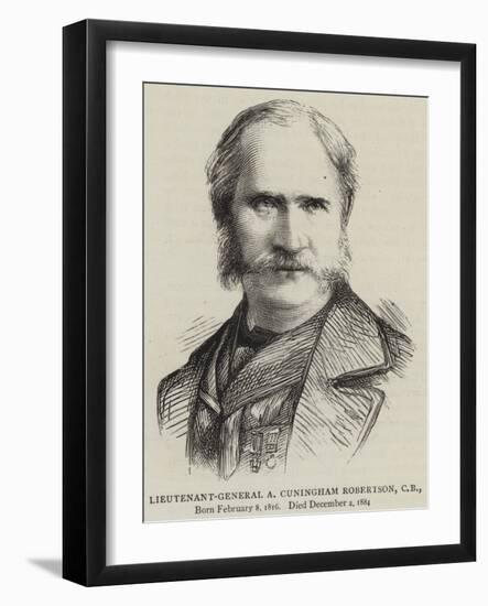 Lieutenant-General a Cuningham Robertson-null-Framed Giclee Print