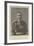 Lieutenant-General Baron Tachimi, Commanding the Eighth-null-Framed Photographic Print