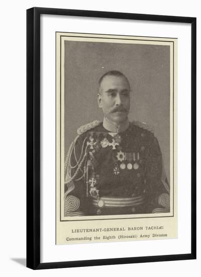 Lieutenant-General Baron Tachimi, Commanding the Eighth-null-Framed Photographic Print