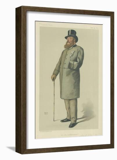 Lieutenant-General Charles Baring-Theobald Chartran-Framed Giclee Print