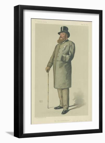 Lieutenant-General Charles Baring-Theobald Chartran-Framed Giclee Print