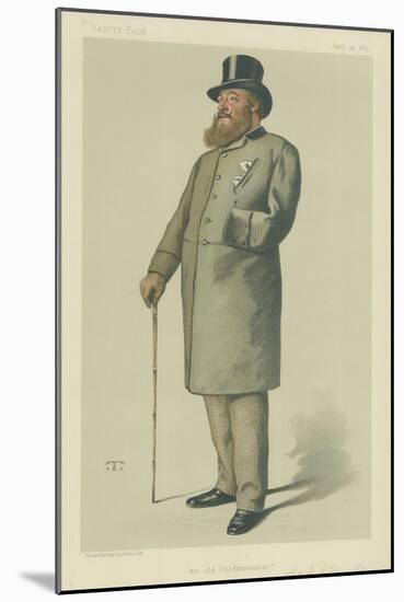 Lieutenant-General Charles Baring-Theobald Chartran-Mounted Giclee Print