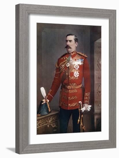 Lieutenant-General Sir Baker Creed Russell, Commanding Southern District, 1902-Maull & Fox-Framed Giclee Print