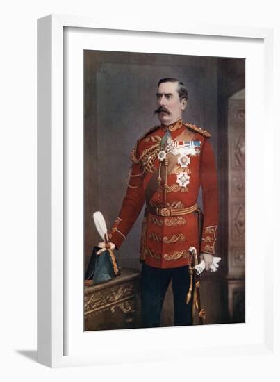 Lieutenant-General Sir Baker Creed Russell, Commanding Southern District, 1902-Maull & Fox-Framed Giclee Print