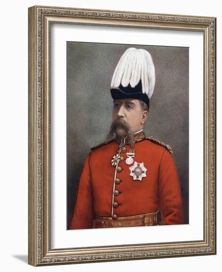 Lieutenant-General Sir Frederick Carrington, on Special Service in South Africa, 1902-Maull & Fox-Framed Giclee Print