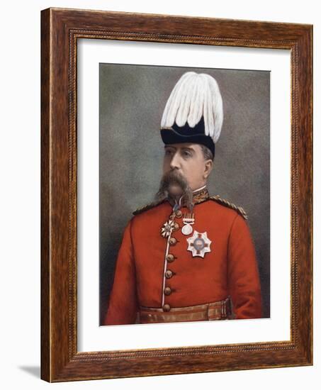 Lieutenant-General Sir Frederick Carrington, on Special Service in South Africa, 1902-Maull & Fox-Framed Giclee Print