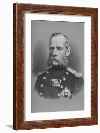 Lieutenant General Sir Frederick Roberts, British soldier, c1880 (1883)-Unknown-Framed Giclee Print