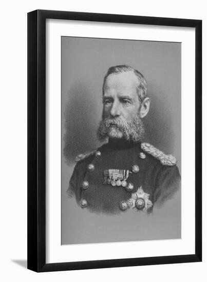 Lieutenant General Sir Frederick Roberts, British soldier, c1880 (1883)-Unknown-Framed Giclee Print