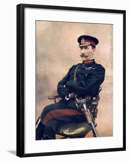 Lieutenant-General Sir Hc Chermside, Commanding 14th Brigade in South Africa, 1902-C Knight-Framed Giclee Print