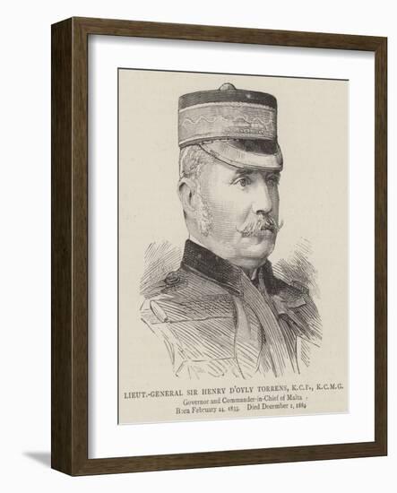 Lieutenant-General Sir Henry D'Oyly Torrens, Kct-null-Framed Giclee Print