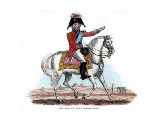 Lieutenant General Sir Ralph Abercromby 1734 180 1816 Giclee Print Art Com
