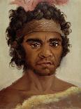 One of the New South Wales Aborigines Befriended by Governor Macquarie, 1811-21-Lieutenant George Austin Woods-Giclee Print