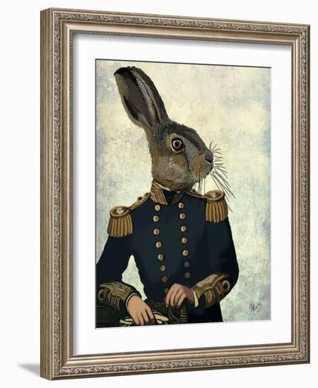 Lieutenant Hare-Fab Funky-Framed Premium Giclee Print