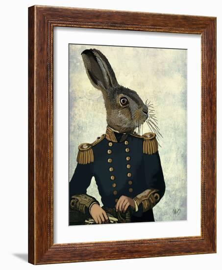 Lieutenant Hare-Fab Funky-Framed Premium Giclee Print