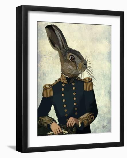 Lieutenant Hare-Fab Funky-Framed Premium Giclee Print