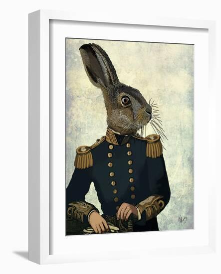 Lieutenant Hare-Fab Funky-Framed Premium Giclee Print