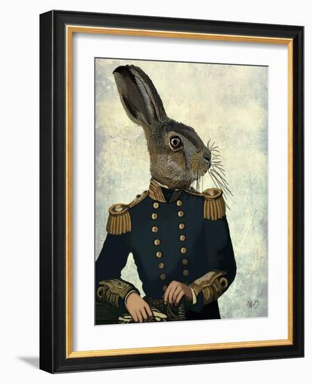 Lieutenant Hare-Fab Funky-Framed Premium Giclee Print