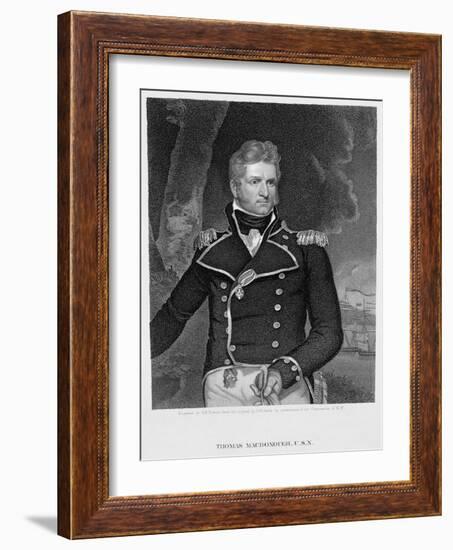 Lieutenant Thomas Macdonough-John B. Forrest-Framed Giclee Print