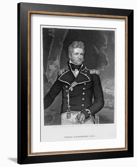 Lieutenant Thomas Macdonough-John B. Forrest-Framed Giclee Print