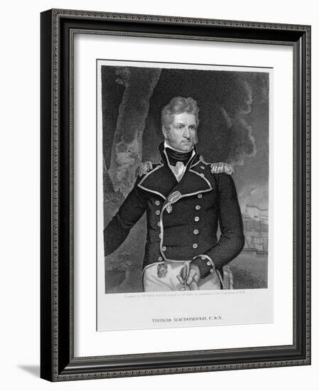 Lieutenant Thomas Macdonough-John B. Forrest-Framed Giclee Print