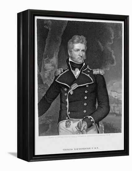 Lieutenant Thomas Macdonough-John B. Forrest-Framed Premier Image Canvas