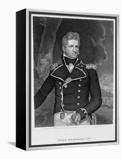 Lieutenant Thomas Macdonough-John B. Forrest-Framed Premier Image Canvas