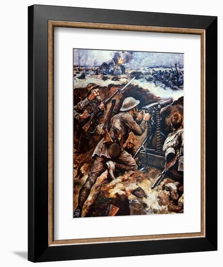 Lieutenant Thomas Wilkinson, Loyal North Lancaster Regiment-Stanley L. Wood-Framed Giclee Print