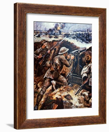 Lieutenant Thomas Wilkinson, Loyal North Lancaster Regiment-Stanley L. Wood-Framed Giclee Print