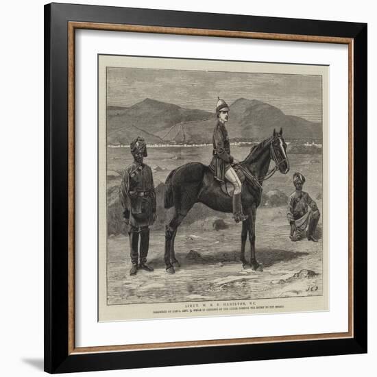 Lieutenant W R P Hamilton-John Charles Dollman-Framed Giclee Print