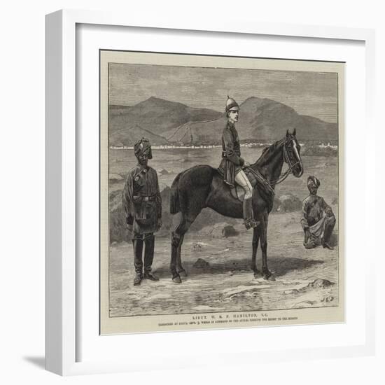 Lieutenant W R P Hamilton-John Charles Dollman-Framed Giclee Print