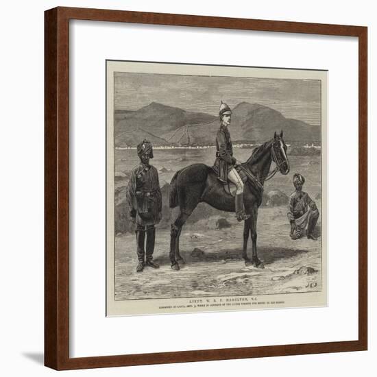 Lieutenant W R P Hamilton-John Charles Dollman-Framed Giclee Print