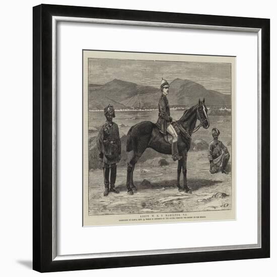 Lieutenant W R P Hamilton-John Charles Dollman-Framed Giclee Print