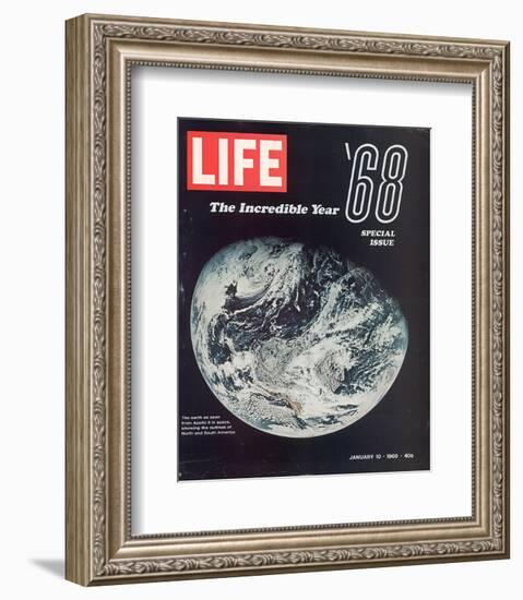 LIFE '68 the incredible year-null-Framed Art Print