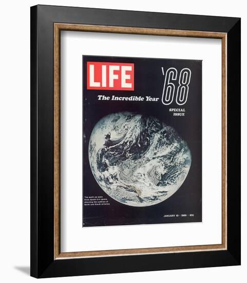 LIFE '68 the incredible year-null-Framed Art Print