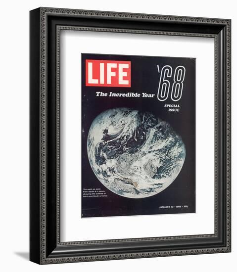 LIFE '68 the incredible year-null-Framed Art Print