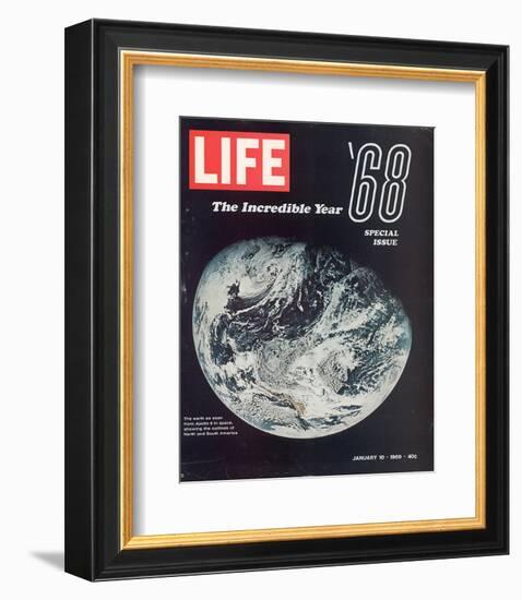 LIFE '68 the incredible year-null-Framed Art Print