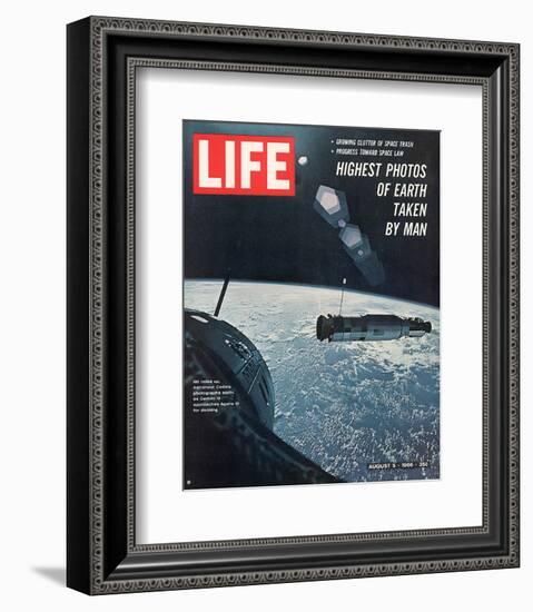 LIFE Agena - Gemini Rendezvous-null-Framed Art Print